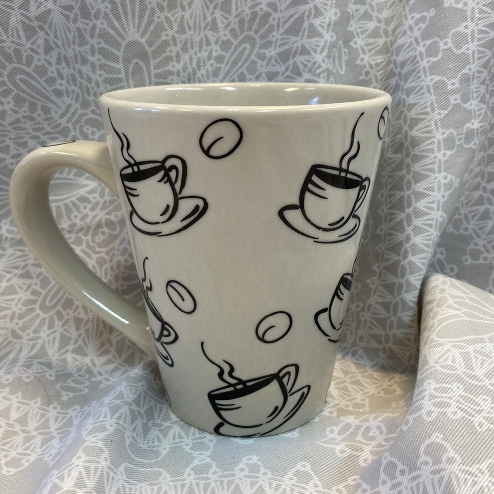 Classic Ceramics California Pantry "Cup & Saucer Coffee Bean" Coffee Tea… - Picture 3 of 8